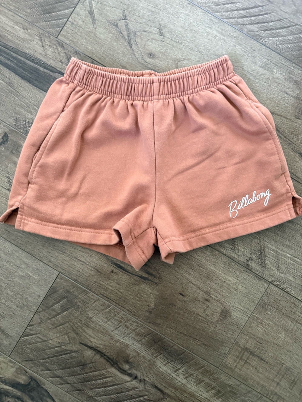 Billabong Women's Apricot Tan colored Sweat Shorts XS